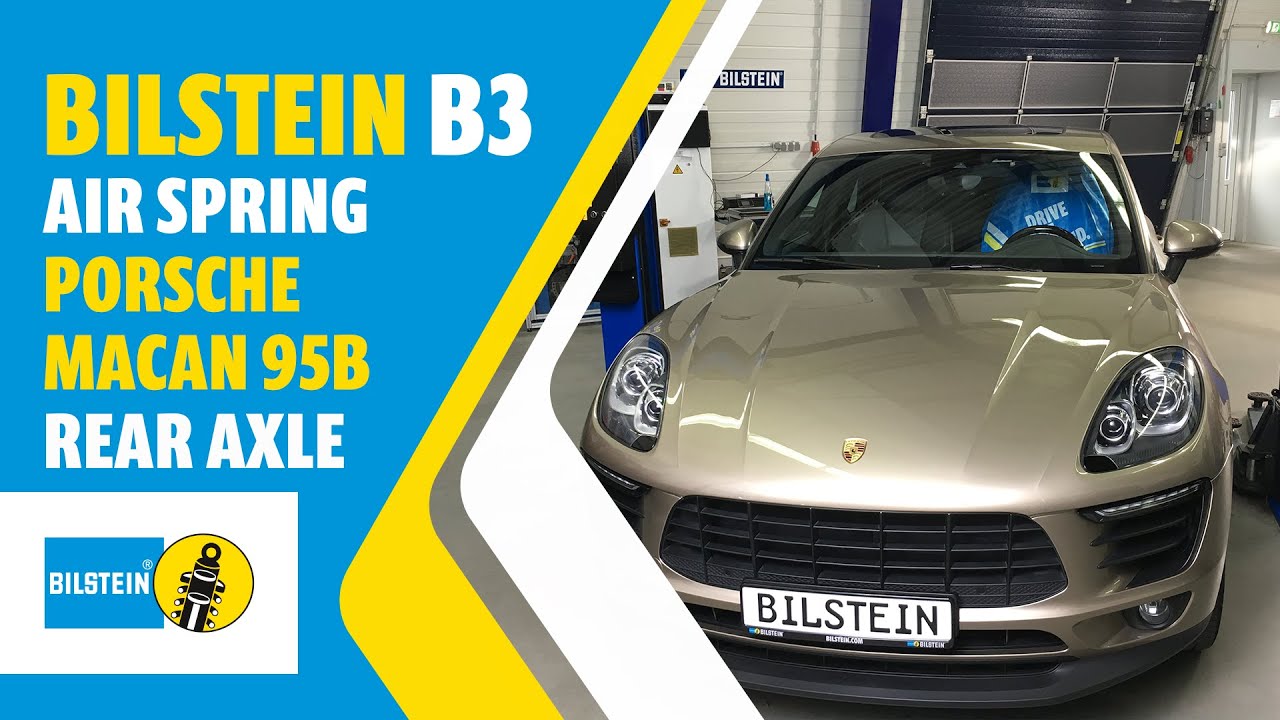 Installation instructions - Porsche Macan 95B rear axle - BILSTEIN B3 Air Spring