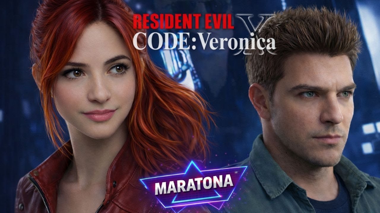 ZERANDO Resident Evil Code: Veronica | MARATONA  AO VIVO (Dublado)