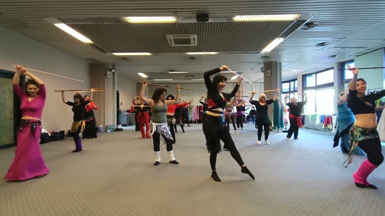 Belly dance workshop with Laura - Saidi with stick | Odalisque - Italy