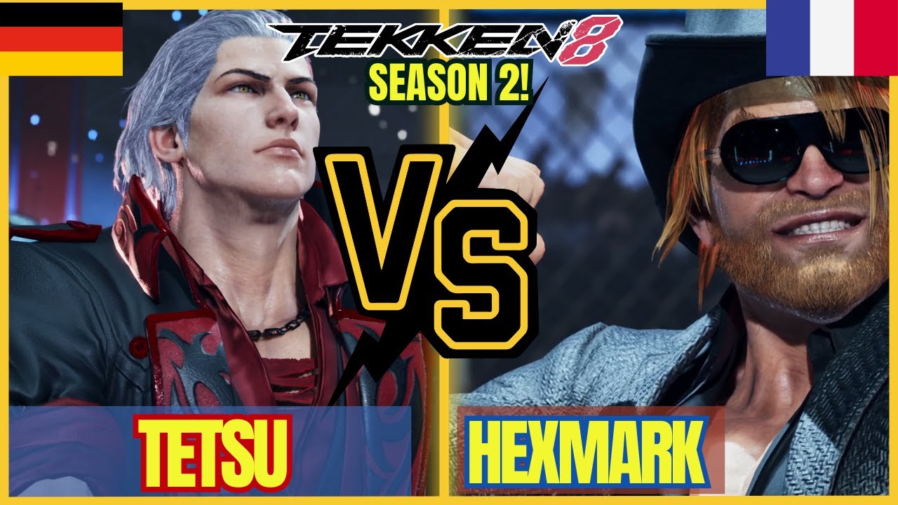 Tekken 8 Season 2 ▰ TETSU (CLAUDIO) VS HEXMARK (PAUL) ▰ High Level Gameplay TOP EUROPE PLAYERS