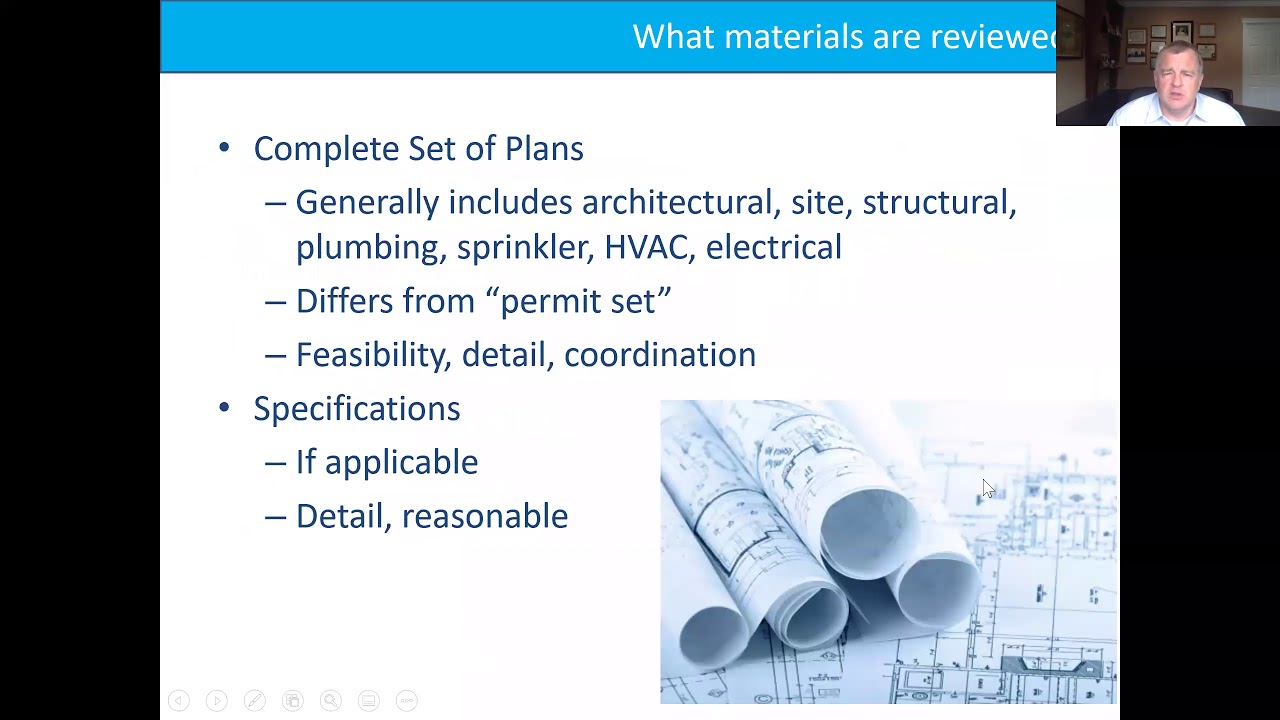 Construction Loan Monitoring Process - Plan and Cost Review