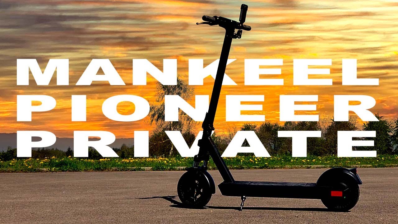 Mankeel Pioneer Electric scooter - Le free floating à la maison
