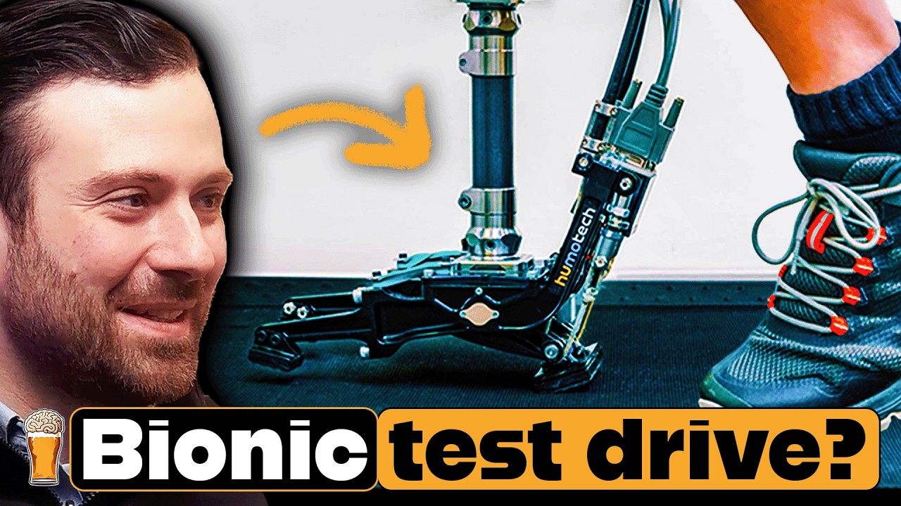 He Built a Robotic Smart Leg to Help Amputees Walk Again