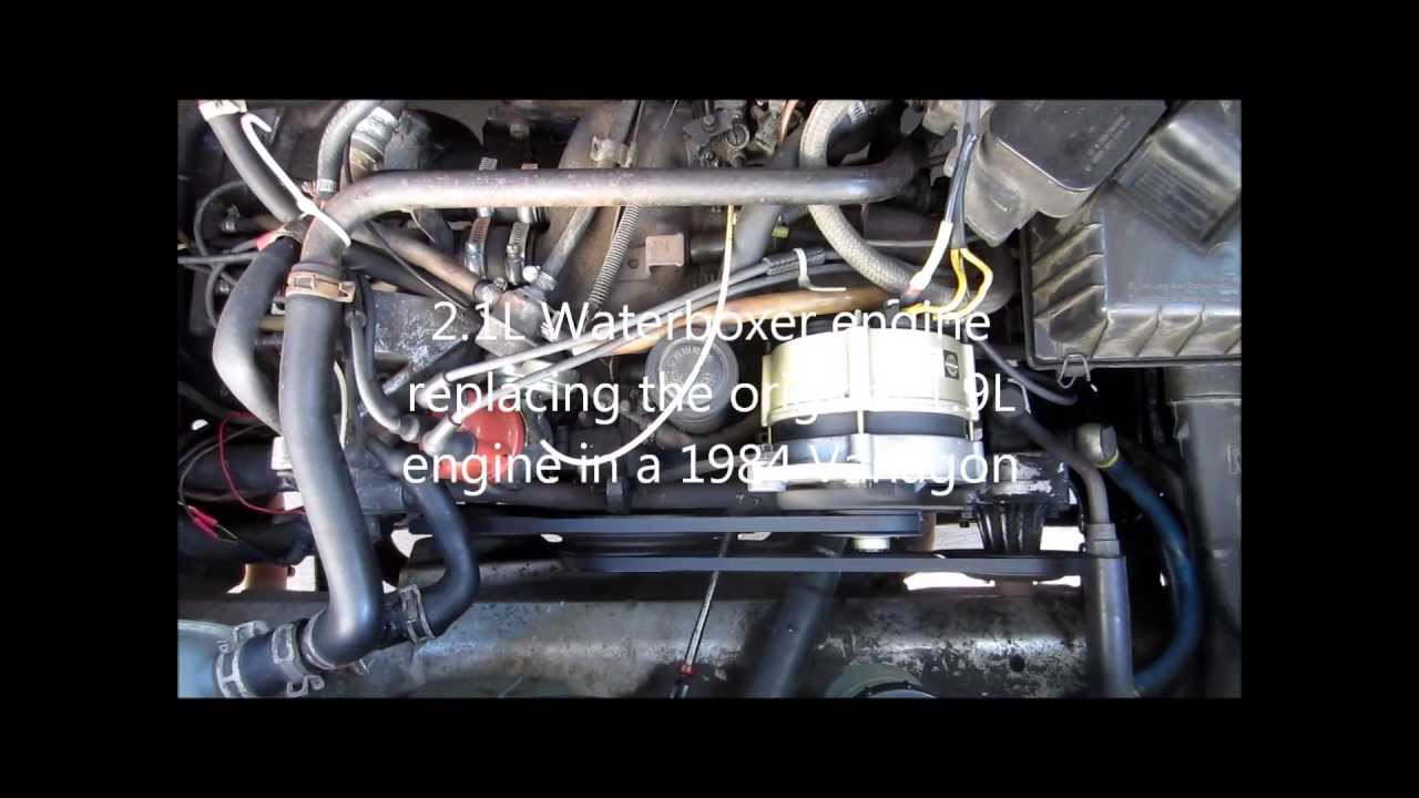 Vanagon 2.1L Waterboxer Engine