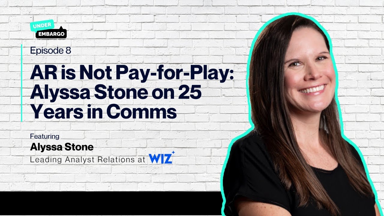 AR is Not Pay-for-Play: Alyssa Stone on 25 Years in Comms