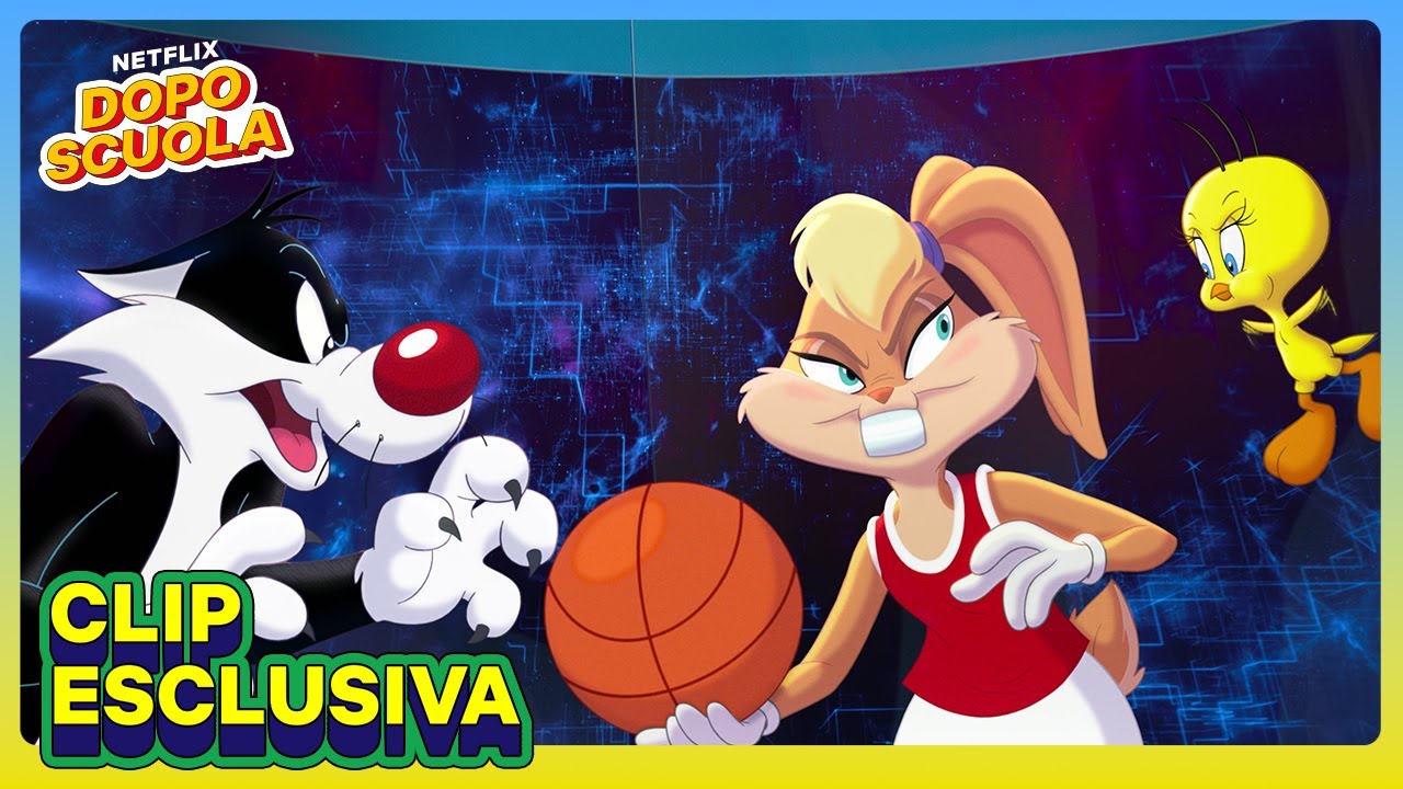 LEBRON ALLENA LA TUNE SQUAD 🐰🏀 Space Jam: A New Legacy | Netflix DOPOSCUOLA