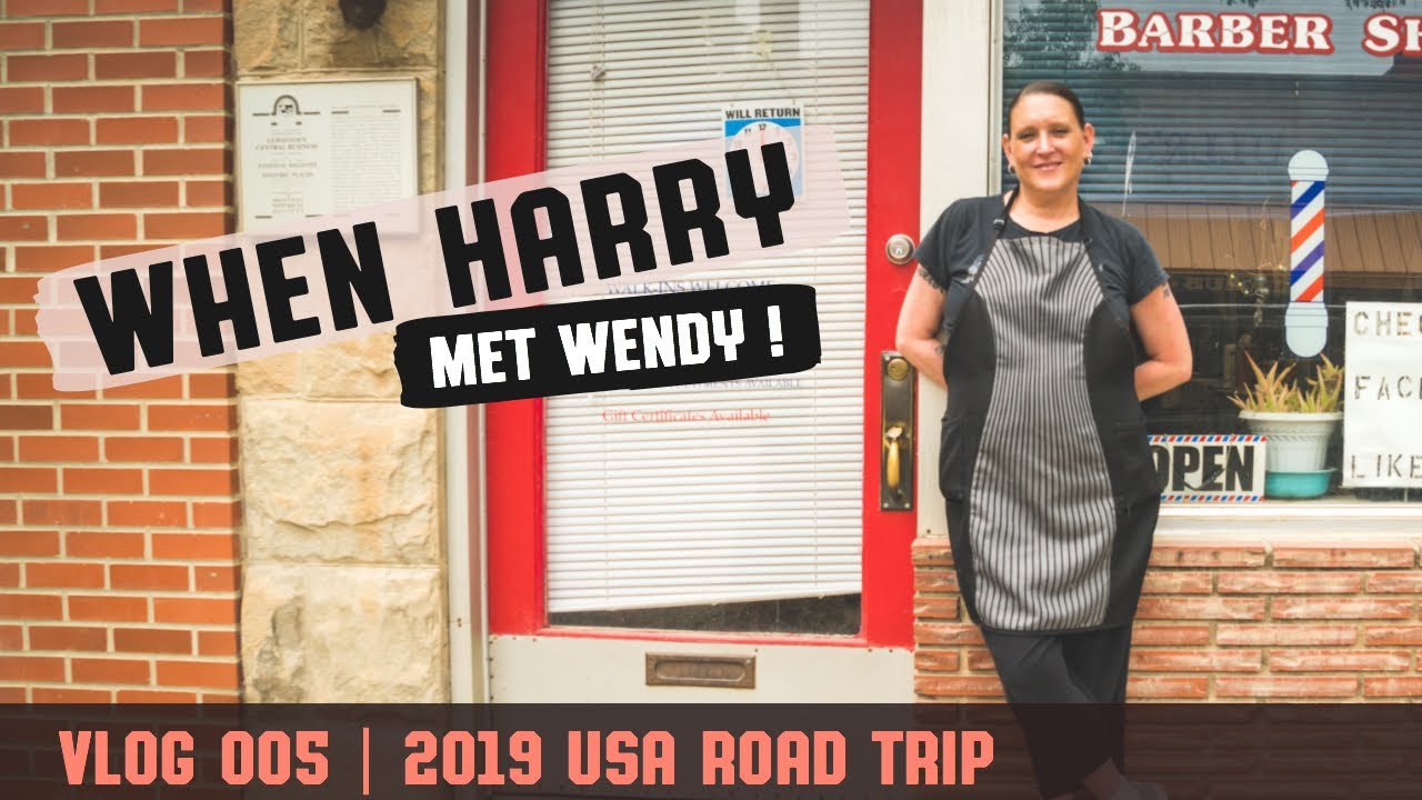 🇺🇸 When Harry Met Wendy | The Story Of How We Filmed At Victory Barber Shop in Lewistown, Montana