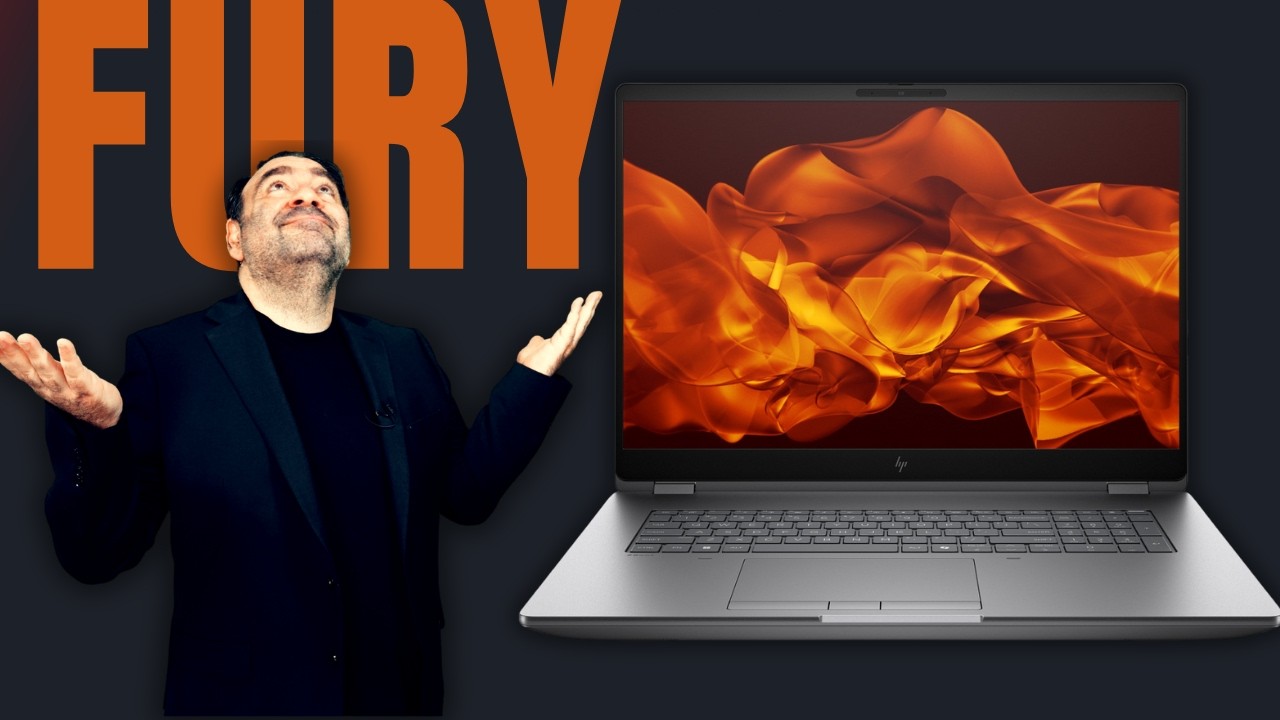 ОБЗОР HP ZBook Fury G1i 18 (2025): почувствуйте ярость