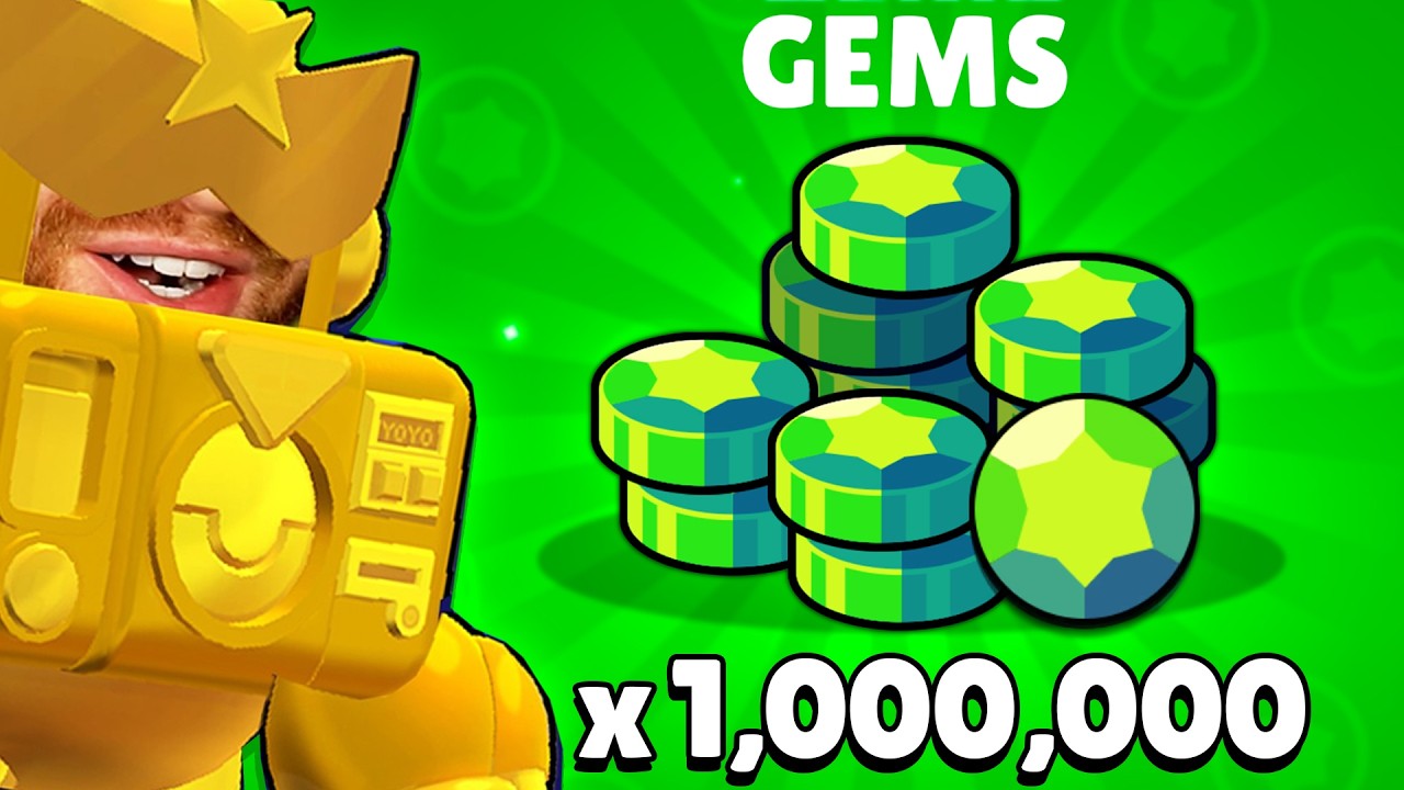 Хватит ли 1 000 000 гемов, чтобы разблокировать ВСЁ в Brawl Stars?