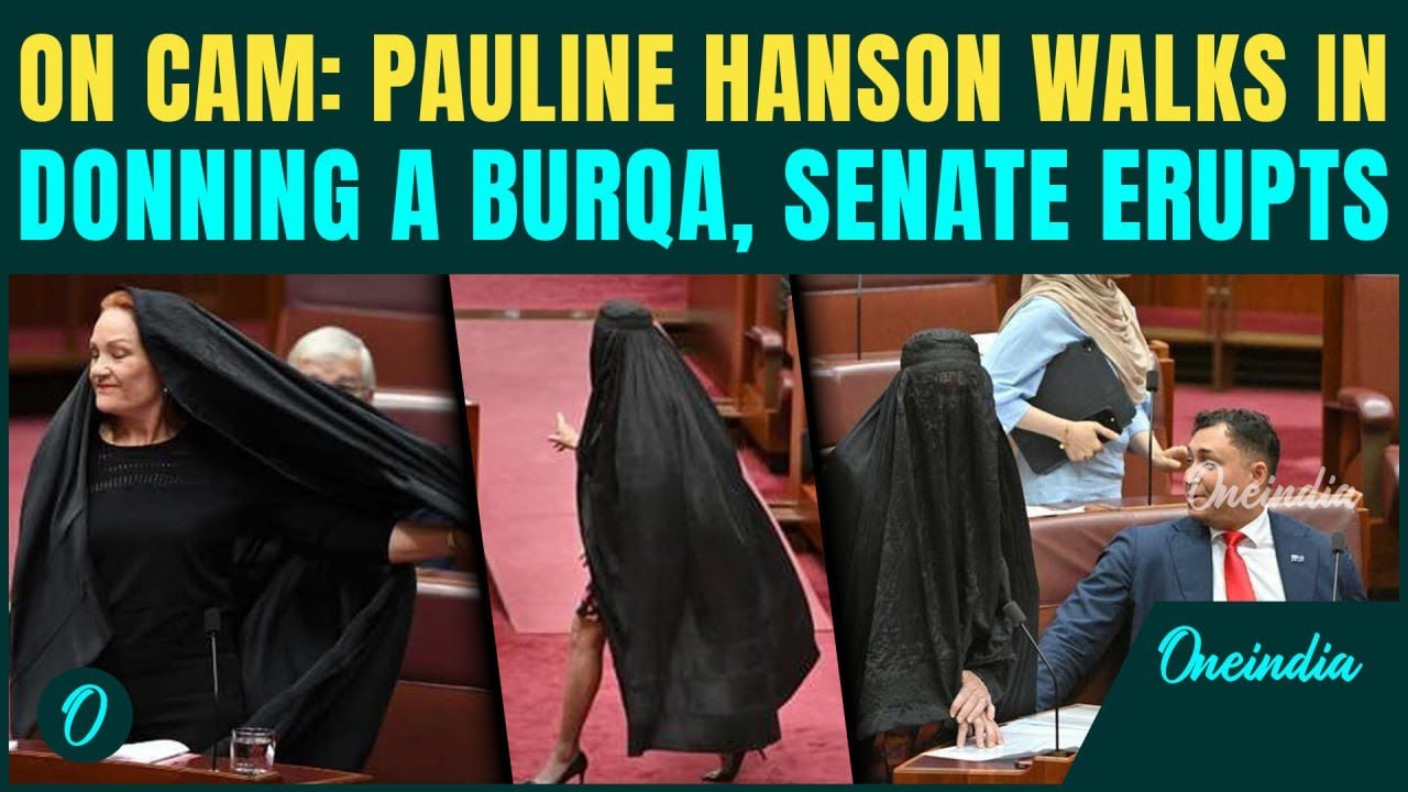 Burqa CONTROVERSY SHOCKS Australia: Pauline Hanson SUSPENDED After &lsquo;RACIST&rsquo; Burqa Stunt Mid-Session