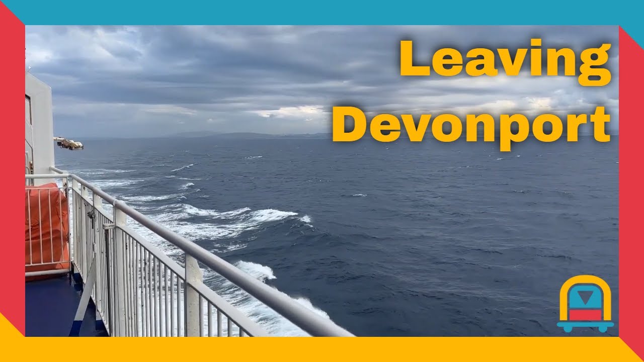 Departing Devonport on Spirit of Tasmania II (14 January 2026)