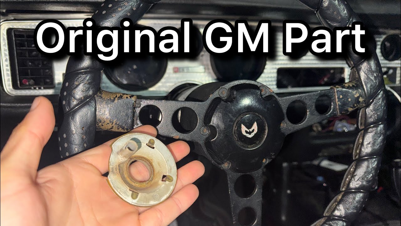 Replacing Original GM Turn Signal Cam in My Firebird
