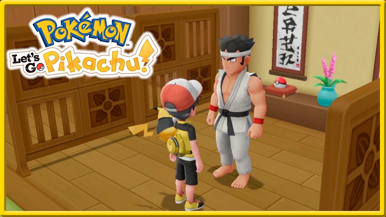 Pokemon Lets Go Pikachu #12 - Enfrentei o Mestre do Karate Koichi em Saffron