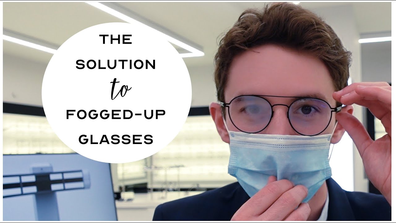 The BEST way to stop your glasses fogging up?