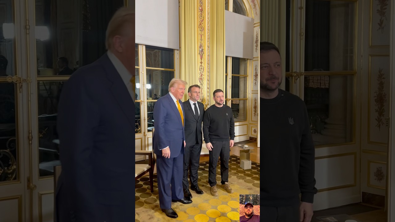 Дональд Трамп и Макрон против Зеленского 😳🔥 #donaldtrump #macron #zelensky #trump #trumpnews #whi...