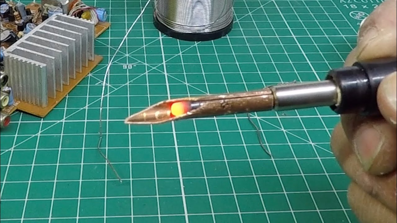 Cautin o Soldador de estaño 1000º con bujía diesel relé y pulsador @todoinventostv # 91 shorts