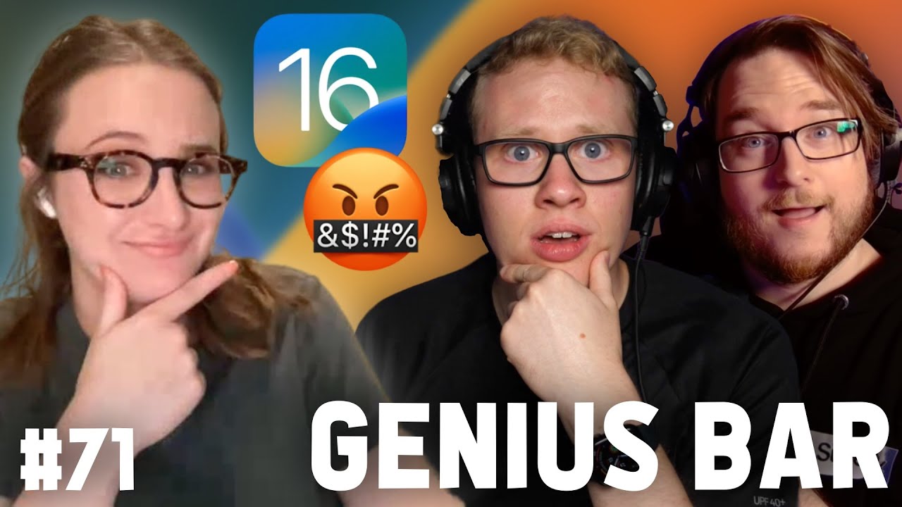 DON'T Use iOS 16! (feat. @saradietschy) | Genius Bar Ep. 71
