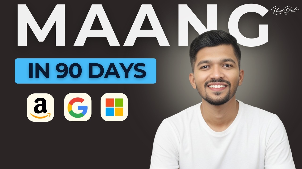 90 Days of MAANG Roadmap | Data strcutre + System Design