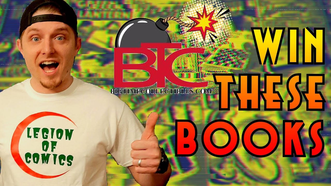 Win this Giant box of Books! Big Time Collectibles Mega Unboxing