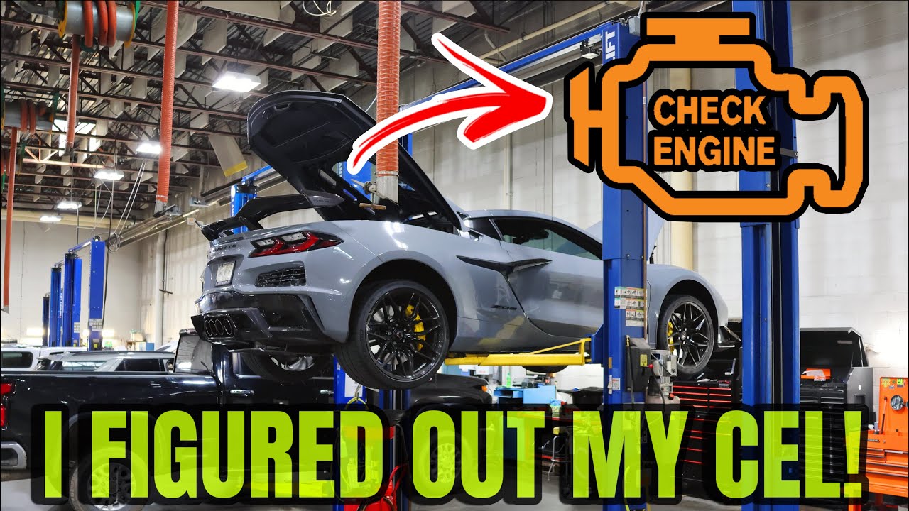 I Figured Out The Check Engine Light On My C8 Corvette Z06!