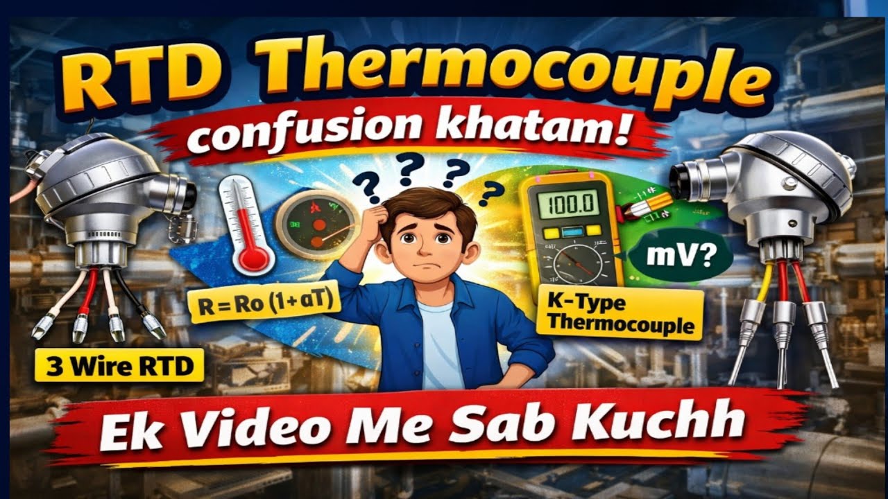 RTD Thermocouple full concept | Temperature sensors