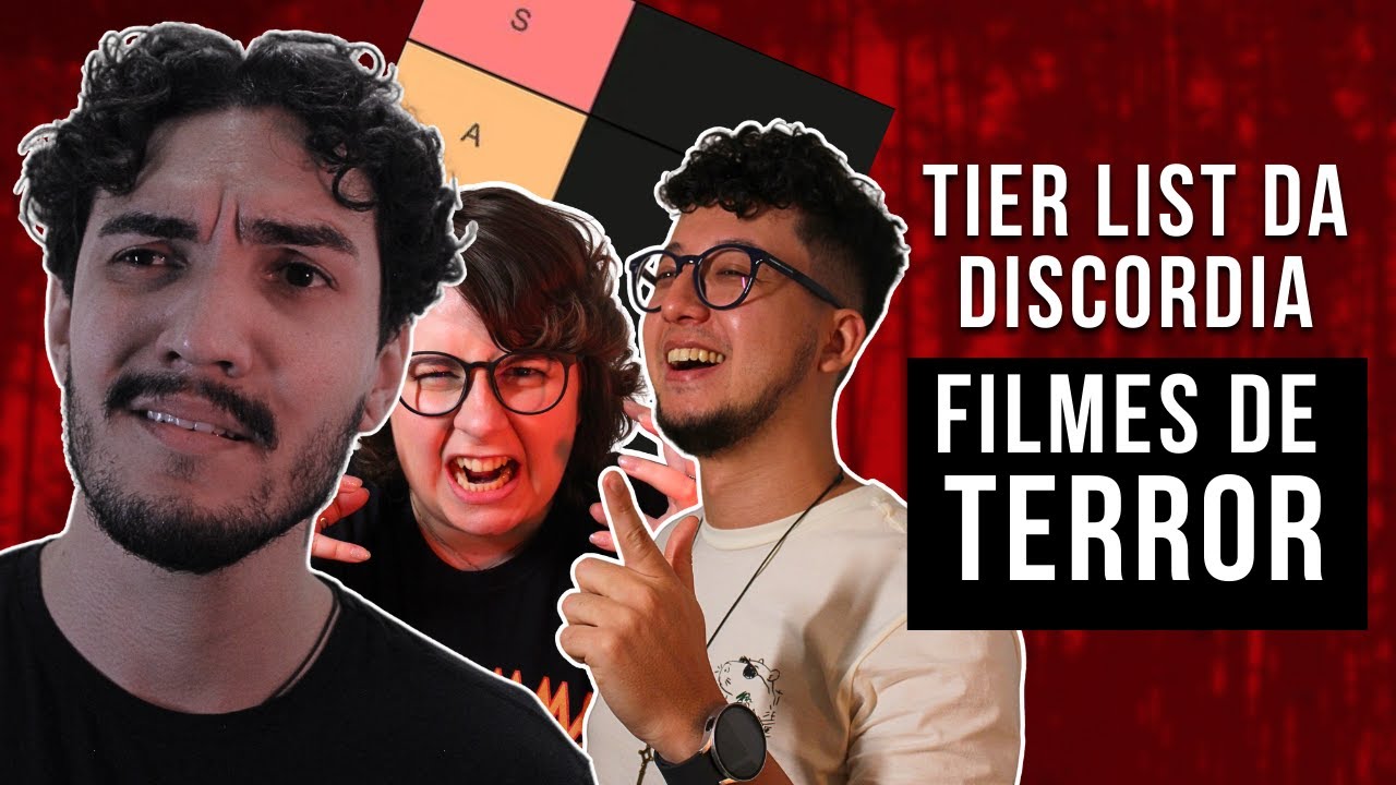 Eles DISCUTIRAM por Horas! A Tier List MAIS POLÊMICA do Terror