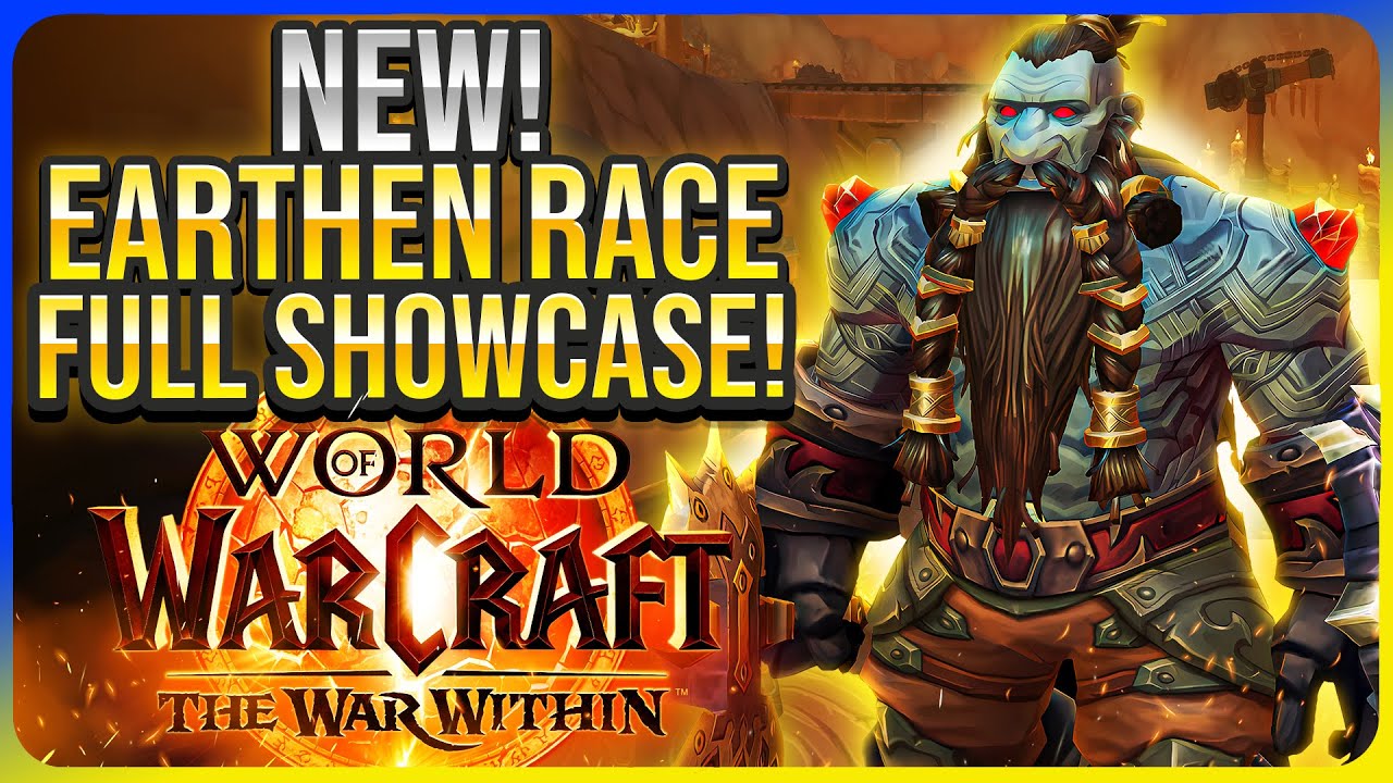 New Earthen Race Full Showcase - The War Within | The Mythic Tavern