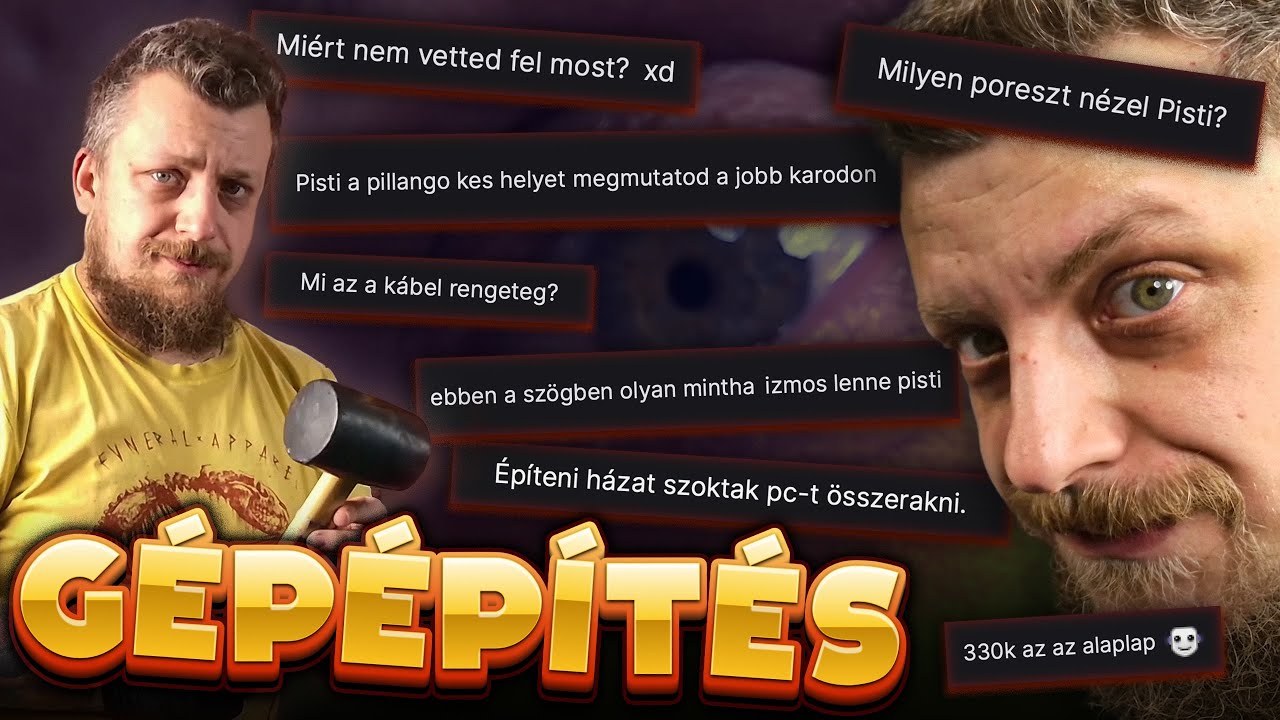 Elképesztő GÉPÉPÍTÉS az év elején! 👁️