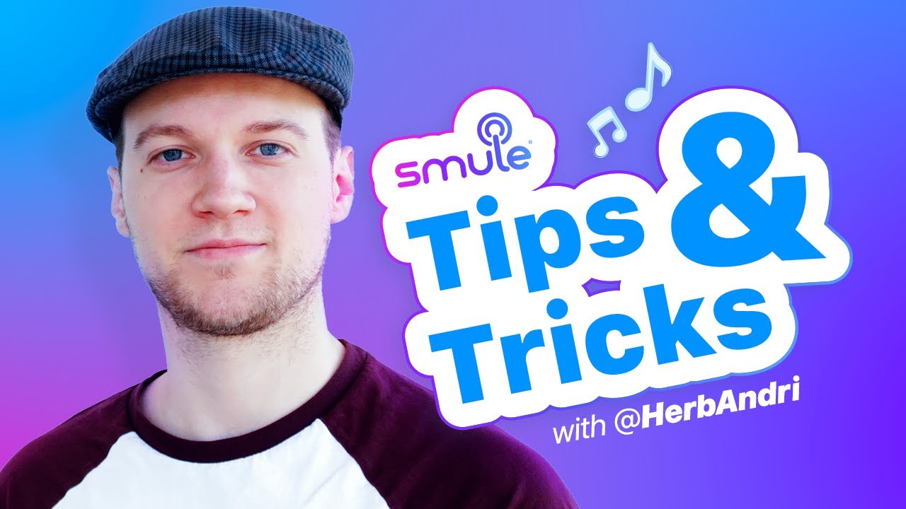 Smule Tips and Tricks on how to sound great (Live with @HerbAndriMusic)