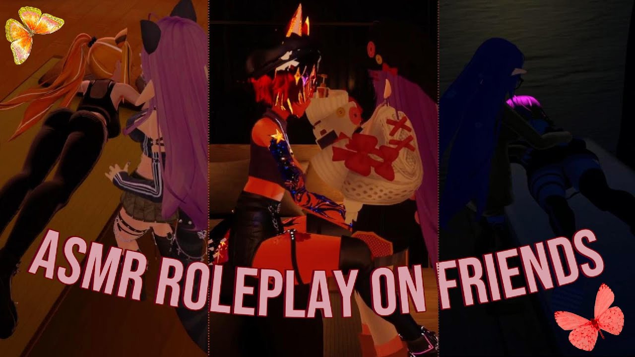 🎧 My First ASMR Roleplay with Friends in VRChat! 🌌