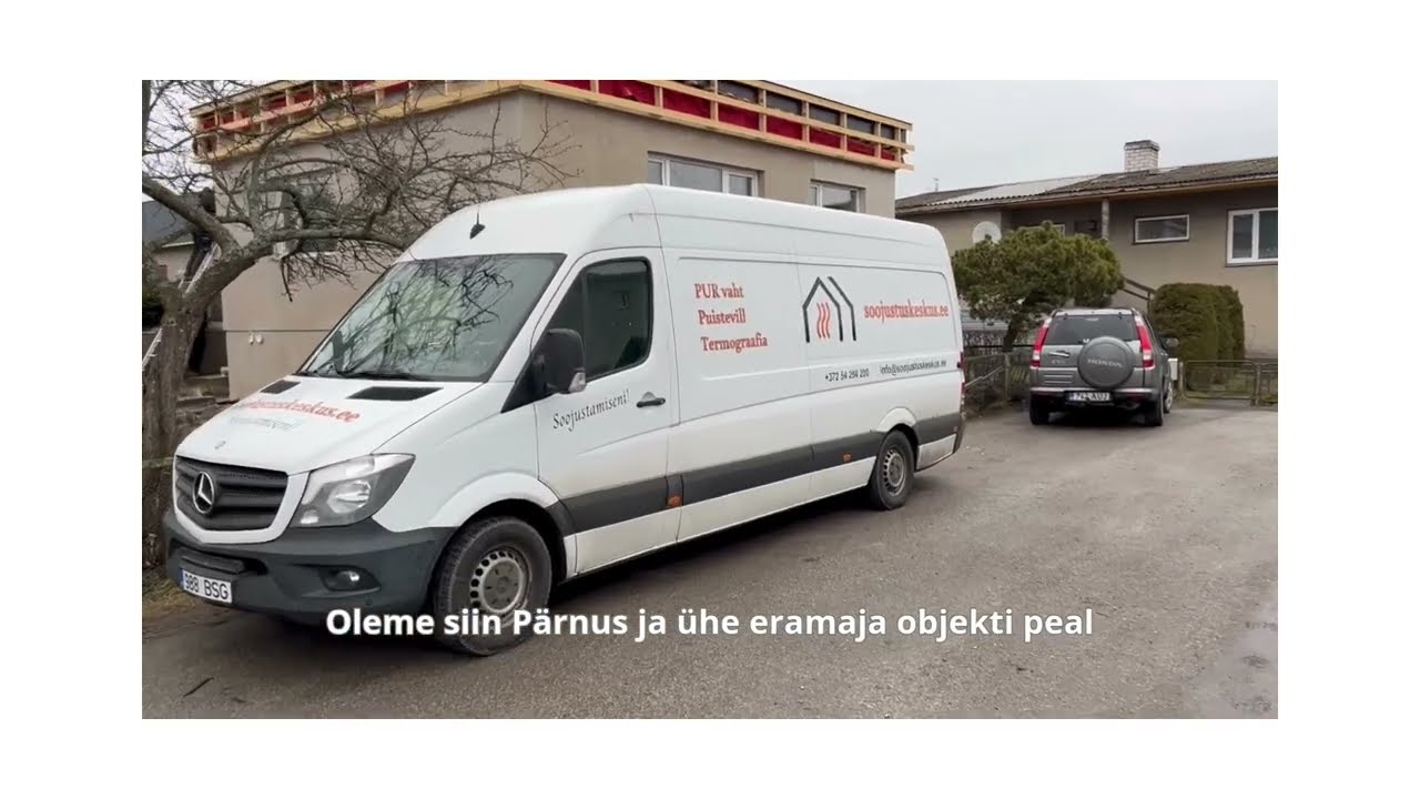 Suletud pooriga PUR vahuga põranda soojustamine