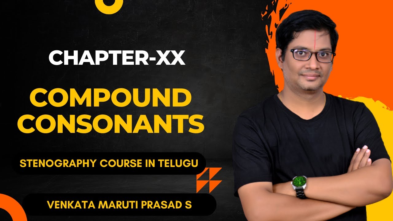 STENO | Chapter-XX |  Shorthand Tutorial in Telugu