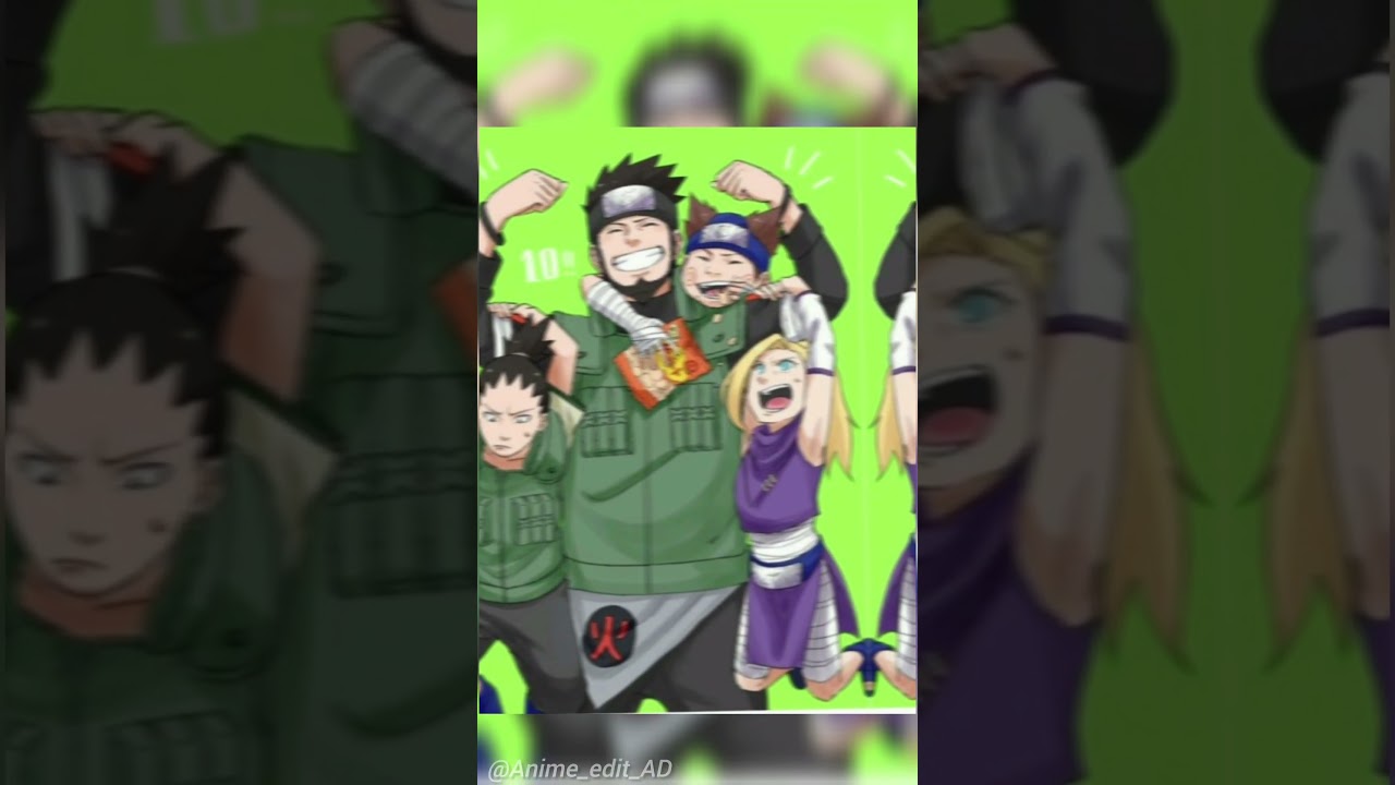 team asuma before 😄😄and after😈😈 comment  who is your favorite  character 