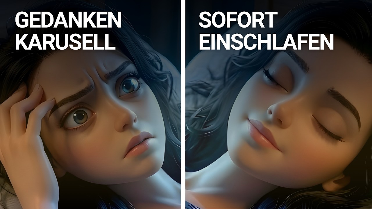 Warum dein Gedankenkarussell beim Einschlafen nicht aufhört