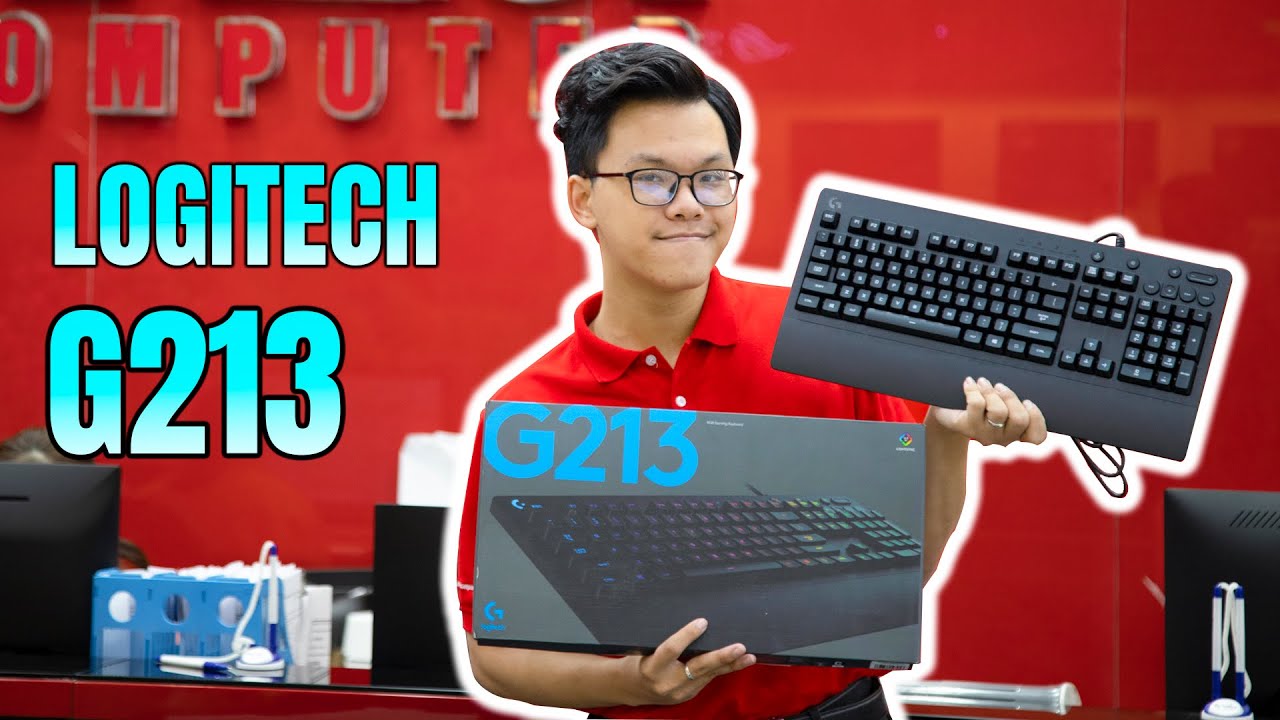 Trên Tay Và Đánh Giá Nhanh Bàn Phím Logitech G213 Prodigy RGB