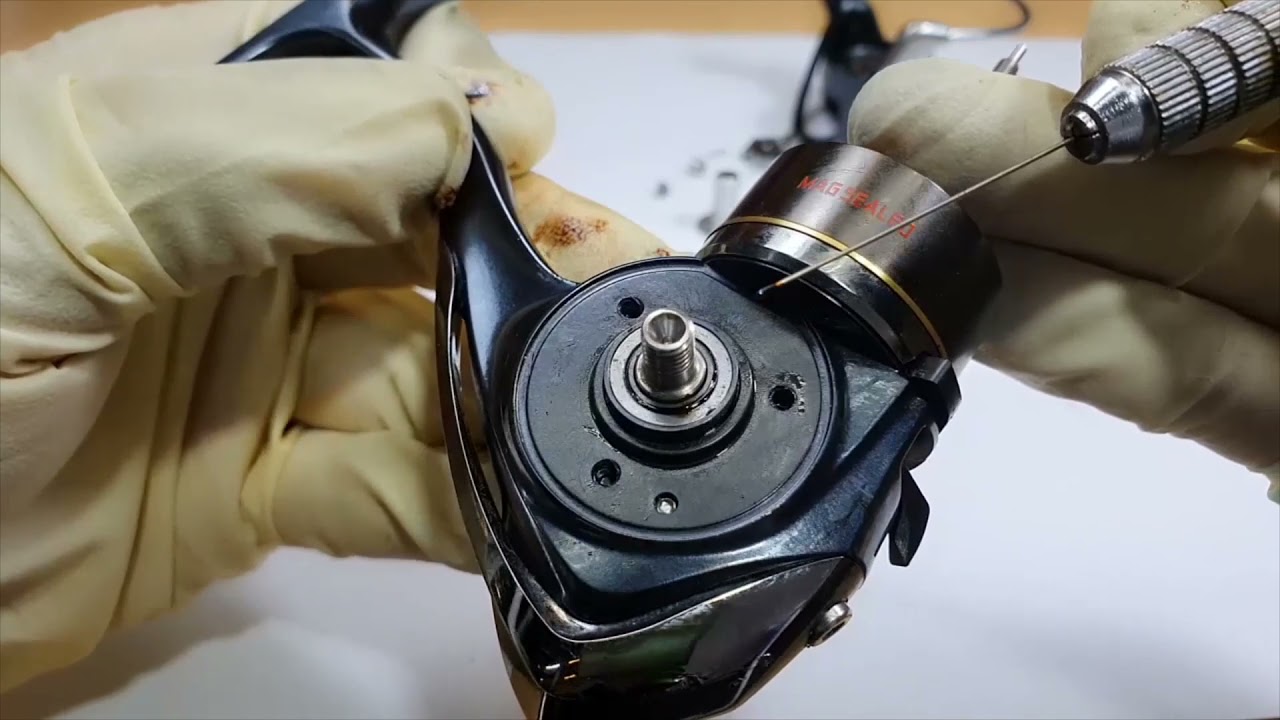 How to repair Mag-oil into DAIWA Magsealed reel series