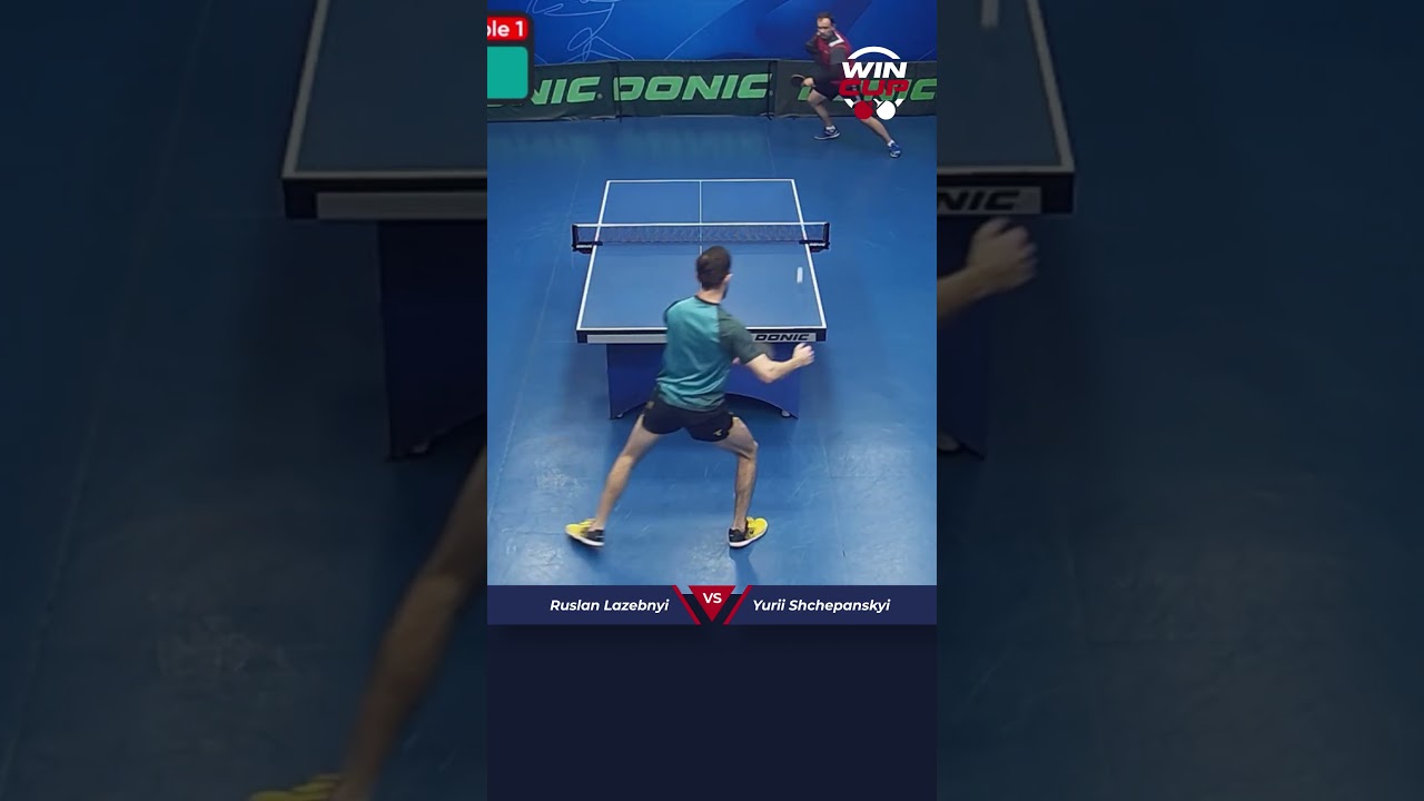 Only legends play like this👑#shorts #WinCup #TableTennis