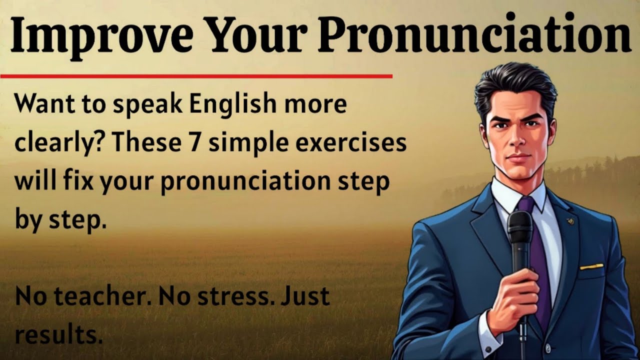 How to Improve Your English Pronunciation Fast || Graded Reader || Improve English Pronunciation ✅
