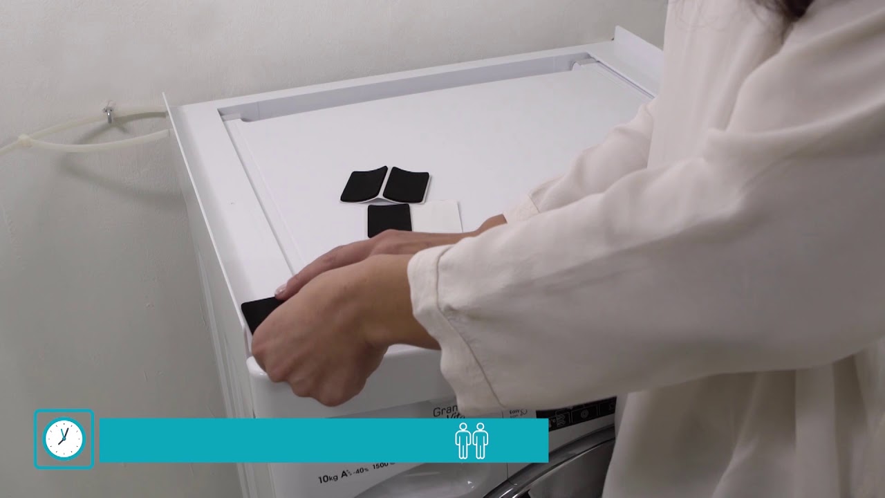 VIDEO Care+Protect STAPELSYSTEM FÜR WASCHMASCHINEN UND WÄSCHETROCKNER (DE)