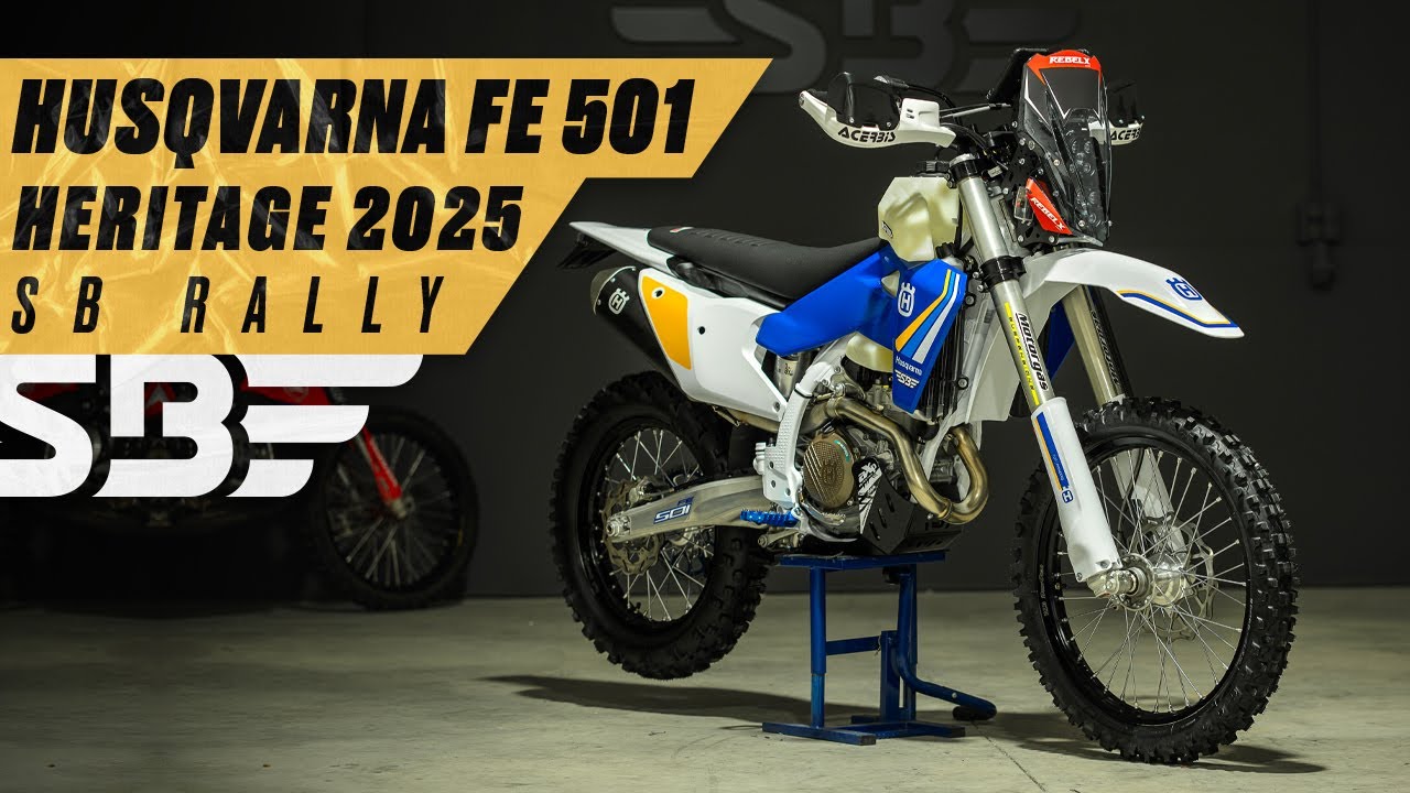 🔥 La Husqvarna 501 más SALVAJE x #SBRally