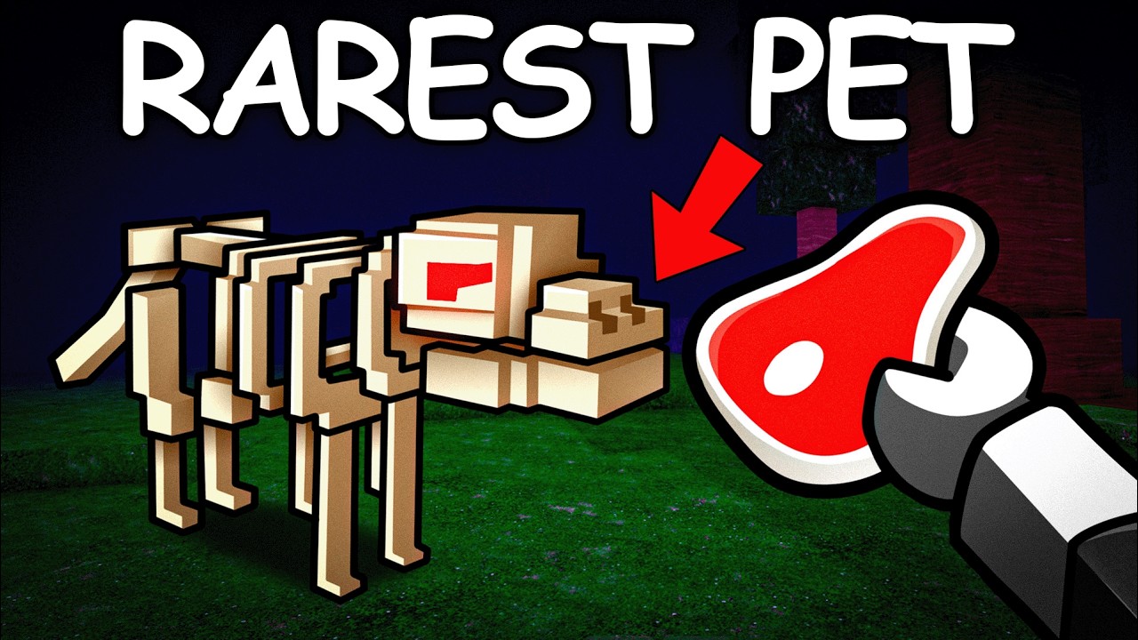 I Tamed the RAREST PET in 99 Nights in the Forest…