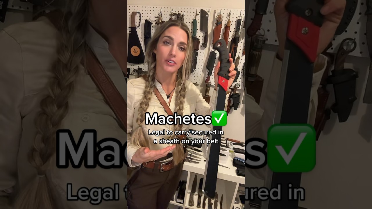 Knives you can LEGALLY open carry in CA