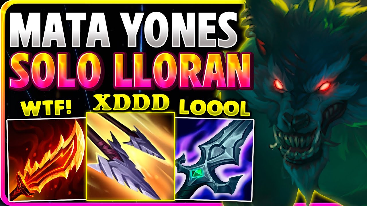 🤣¡BUILD MATA LLORONES! este YONE MUERE 17 VECES tras VER la *BUILD TERRIBLE* de WARWICK BOXEADOR