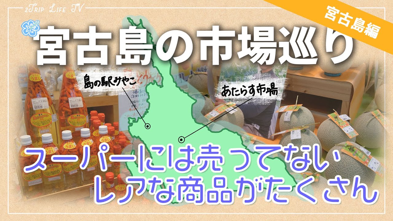【宮古島お店】〜ディープなローカル情報〜地域密着型地元市場の様子やおすすめ商品、見どころポイント！スーパーには売っていないレア商品をGETしよう | 沖縄 | 旅行 | 紹介 | 4K