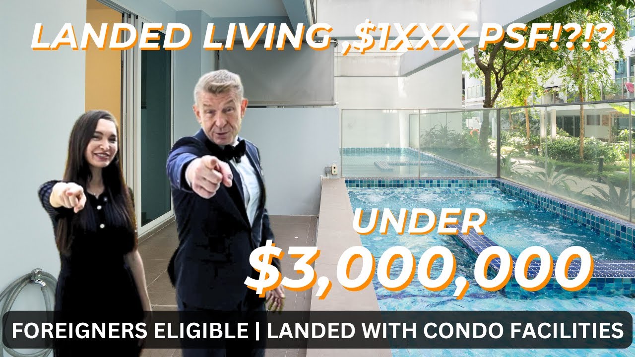 Eight Riversuites Terrace | Foreigner Eligible Landed Home 2960 Square Feet | Singapore Condominium