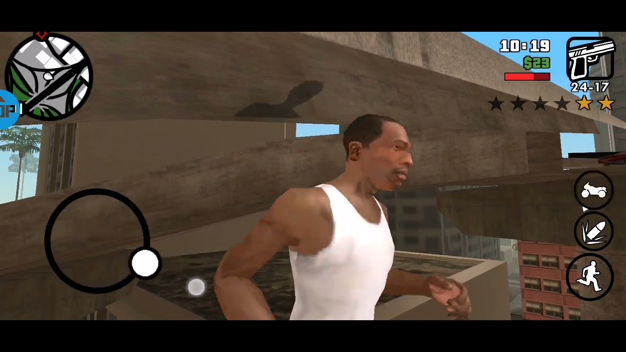 Under the road police vs man |gtahindi - gtamod |