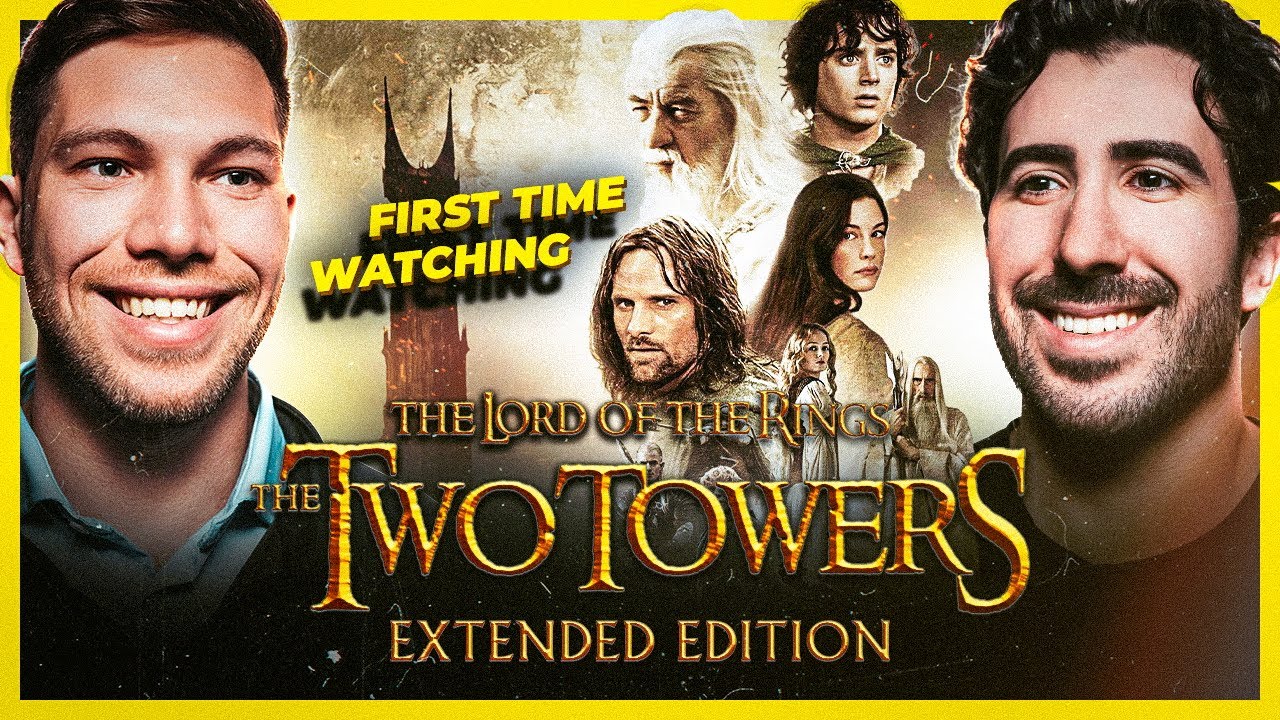 THE LORD OF THE RINGS: THE TWO TOWERS EXTENDED EDITION -PART 1 Movie Reaction! | First Time Watching
