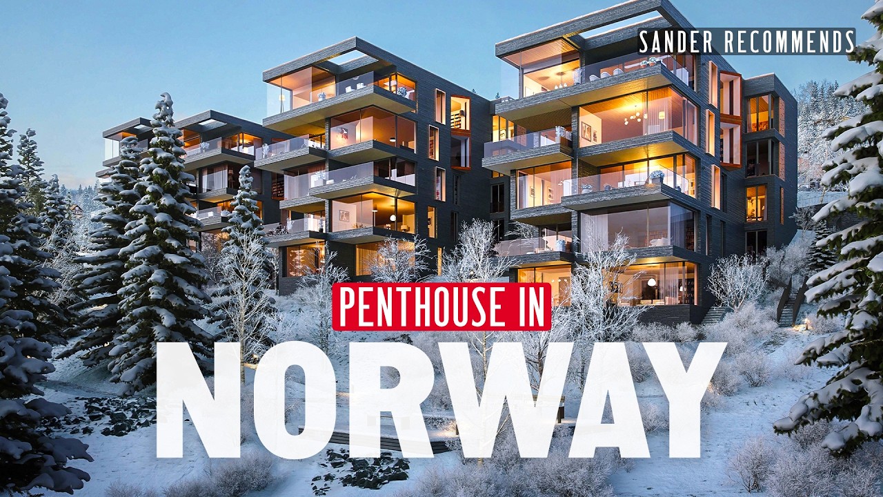 This Oslo Penthouse Costs How Much? | Luxury House Tour