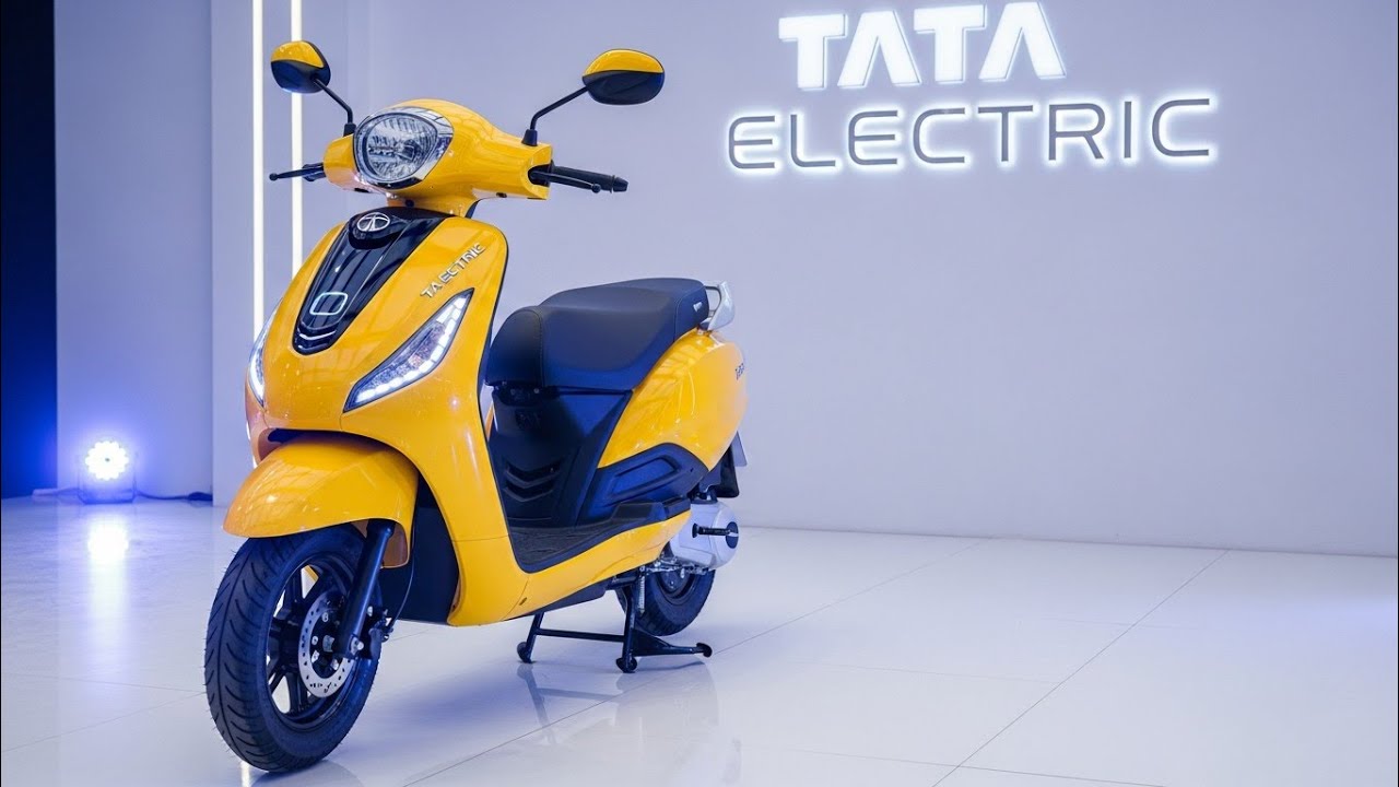 Tata Electric Scooty 2026 Launched with 200KM Range 😱 India’s Most Powerful EV Scooter | 