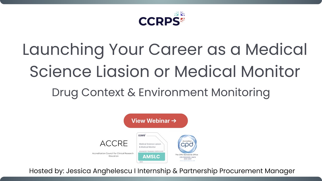 Clinical Research Monitoring: Drug-Context & Environment Trials | AMSLC by CCRPS